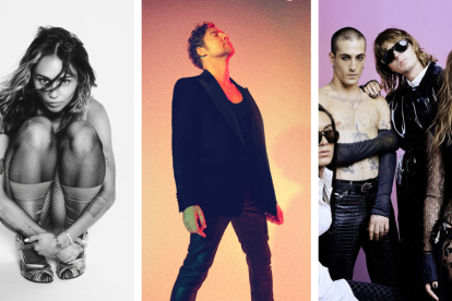 Miley Cyrus, David Bisbal y Maneskin