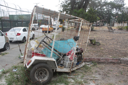 El parque de la manzana 20 de la ciudadela Vernaza Norte no ha sido intervenido desde antes de la pandemia.