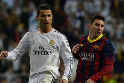 cristiano ronado y messi