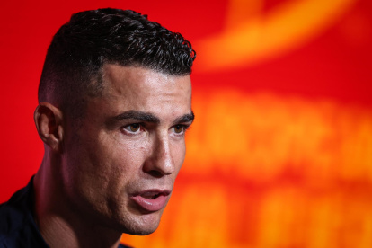 El jugador portugués Cristiano Ronaldo.
