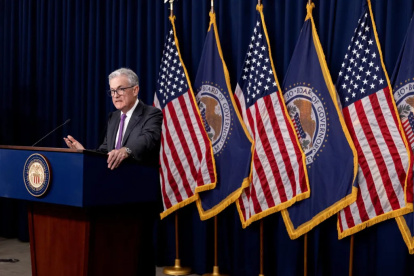 Figura. El presidente de la Reserva Federal de EE.UU., Jerome Powell.