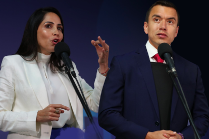 El balotaje será entre Luisa González de Revolución Ciudadana y Daniel Noboa de la alianza ADN.