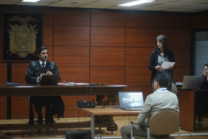 Funcionario. El juez Luis Rivera es el presidente de la Sala Penal de la Corte y conoce varios casos mediáticos.