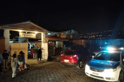 Necesidad. Los habitantes del conjunto residencial de Quito piden más patrullaje.