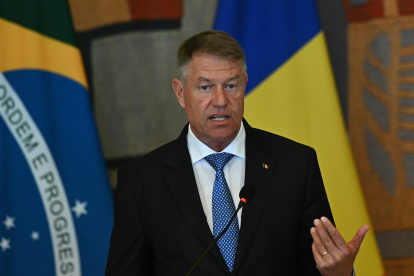 Klaus Iohannis, presidente de Rumania, en una foto de archivo.
