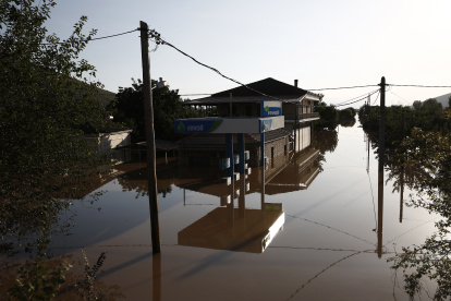 Así han quedado algunas zonas de Grecia tras las intensas lluvias.
