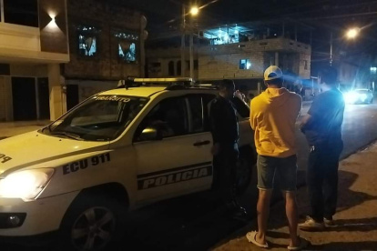 El supuesto ladrón se salvó de ser quemado