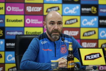 Félix Sánchez Bas, seleccionador de Ecuador.