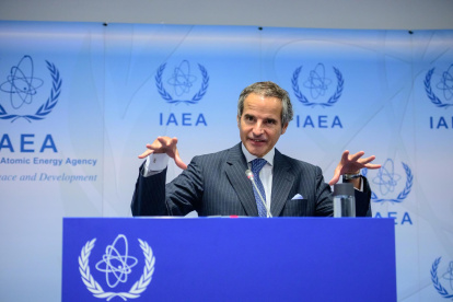 Rafael Grossi, director general del OIEA, la agencia nuclear de la ONU.