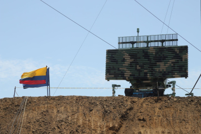 Daños. El radar de Montecristi fue afectado por una explosión el 7 de noviembre de 2023.