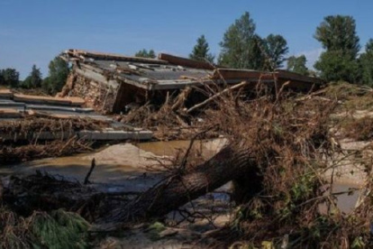 El ciclón Daniel ha dejado destrucción en su paso por Libia.
