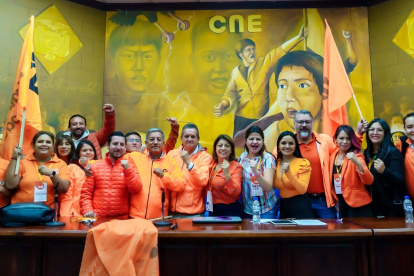 La facción que apoya a Ledesma celebró la decisión del Consejo Nacional Electoral.