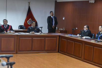 Sesión. Los miembros del pleno de la Corte se reunieron ayer para conocer la denuncia.