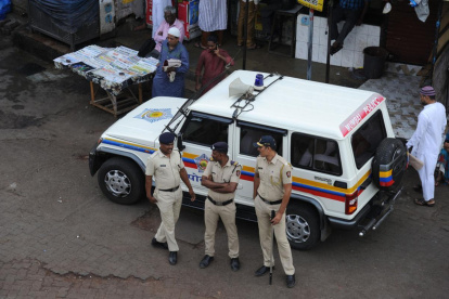 Agentes de la Policía India