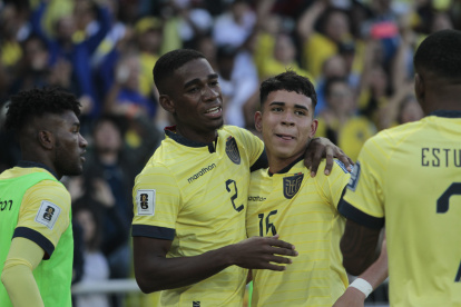Kendry Páez (16) fue clave en la victoria que Ecuador logró frente a Uruguay.