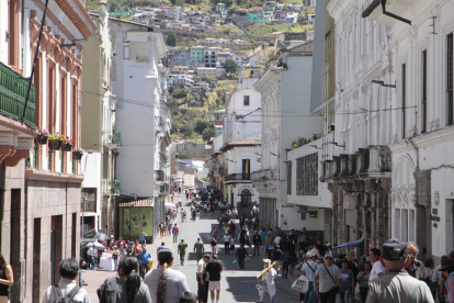 Situación. Entre 2012 y 2019 se soterraron los cables en el Centro Histórico con el fin de impulsar su perfil patrimonial.