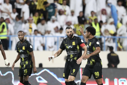 El ex artillero del Real Madrid le dio el triunfo a su equipo.