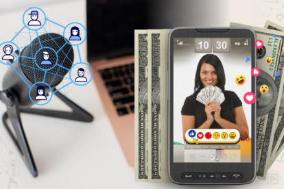 Con las transmisiones en vivo, los creadores ganan dinero en tiempo real