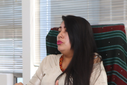 Graciela Mora es una de las aspirantes a veedora. Ha sido parte del CPCCS y recibido apoyo del correísmo.