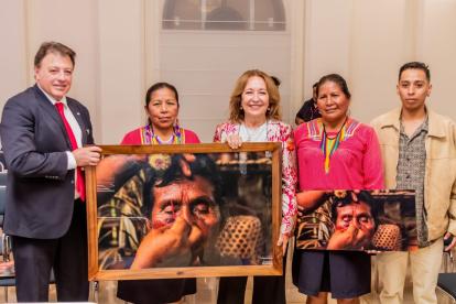 Quito. Exhiben la imagen ganadora de concurso nacional de fotografía.