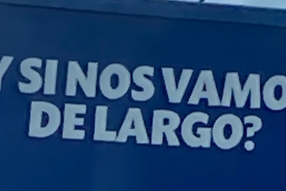 Imágen referencial de una campaña publicitaria de bebida.