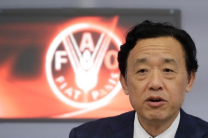 Inseguridad. Qu Dongyu, director general de la ONU para la Alimentación.
