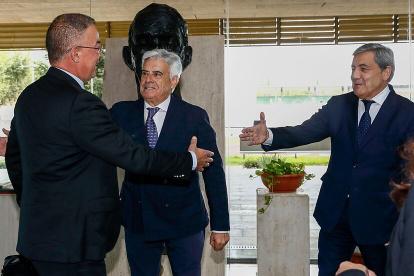 Los presidentes de las federaciones deportivas en Madrid.