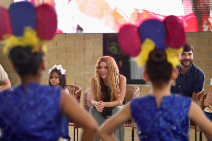 Shakira en Barranquilla.