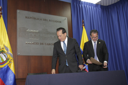 Según el canciller Manrique, la dificultad del proceso de segunda vuelta es la transferencia de dinero.