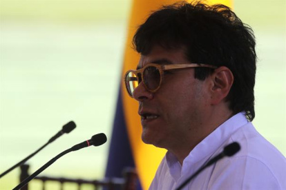 El vocero del gobierno colombiano Iván Danilo Rueda, en una fotografía de archivo.