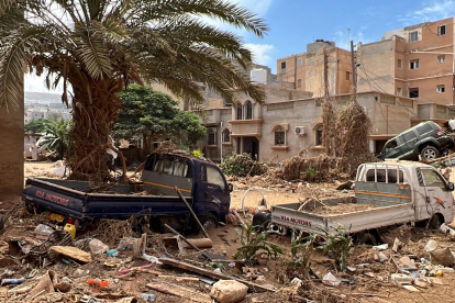 El ciclón Daniel causó devastación en Derna, Libia, la semana pasada.