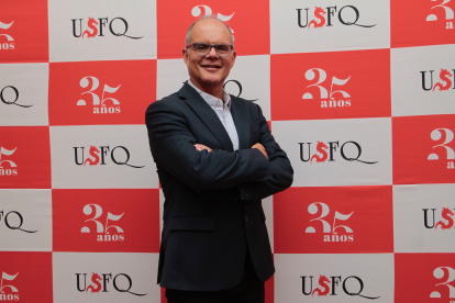 EXPRESO conversó con Diego Quiroga, rector de la USFQ.