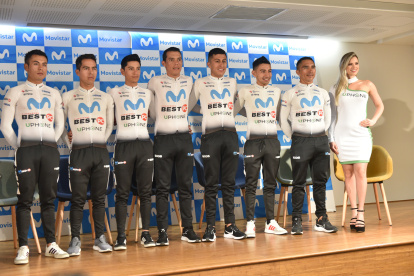 Los siete ciclistas elegidos por Movistar Best PC para ir por la corona.