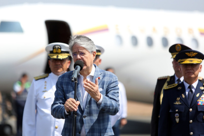 Este es el último viaje del presidente Guillermo Lasso que dejará el mandato en diciembre.