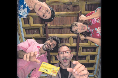 Poster de la obra No al dinero