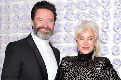 Hugh Jackman y Deborra Lee Furnes cuando se perfilaban como una de las parejas más estables del mundo del espectáculo.