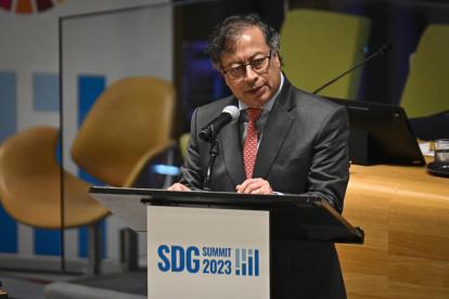 El presidente de Colombia, Gustavo Petro, en una fotografía de archivo.