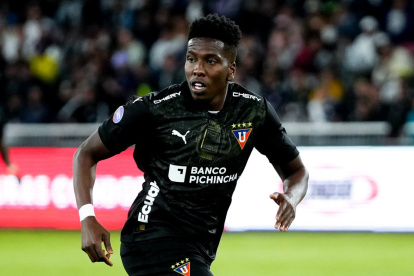 El delantero venezolano Jan Hurtado solo ha disputado 10 minutos con Liga de Quito.