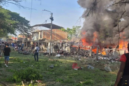 El atentado en la localidad colombiana de Timba se registró la mañana de este miércoles 20 de septiembre.