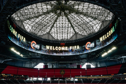 Atlanta ya tuvo una visita previa cuando su destino era un candidato.