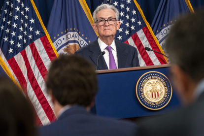 Ejecutivo.- El presidente del banco central de Estados Unidos, Jerome Powell.
