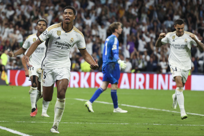 Jude Bellingham marcó el gol del angustioso triunfo del Real Madrid.