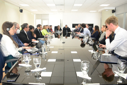 Reuniones entre los funcionarios del Gobierno y el FMI y el Banco Mundial para las revisiones del FSAP.