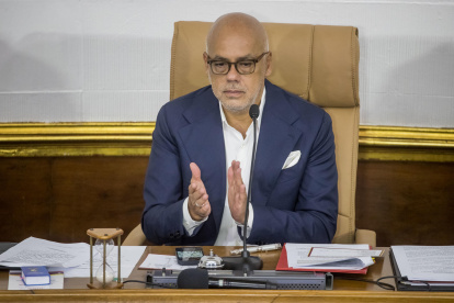 Jorge Rodríguez, presidente de la Asamblea Nacional de Venezuela.
