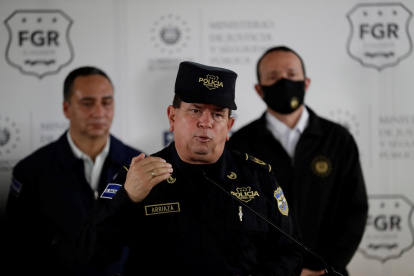 Mauricio Arriaza Chicas, director de la Policía Nacional Civil (PNC) de El Salvador.