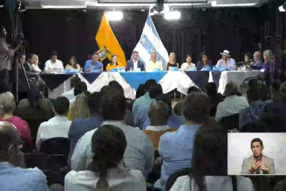 Cita. La reciente sesión del Concejo se dio ayer en el Museo Municipal.