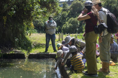 Naturaleza. Los niños aprenden sobre la importancia de los ríos.