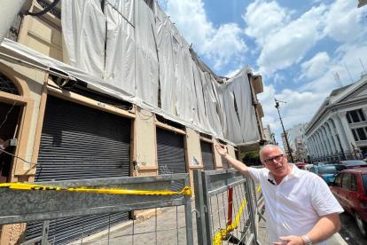 Reclamo. Javier Tola pide que la casa sea desvinculada como patrimonio.