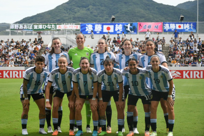 La selección femenina no tuvo opción de poder destacar en el amistoso ante Japón.