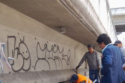 Acción. Luego del retiro de diferentes objetos se cerró el agujero.